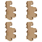 Kit Borne Sek- 4/2 Bege Duplo | Cabo 2,5 A 4mm² 10 Peças